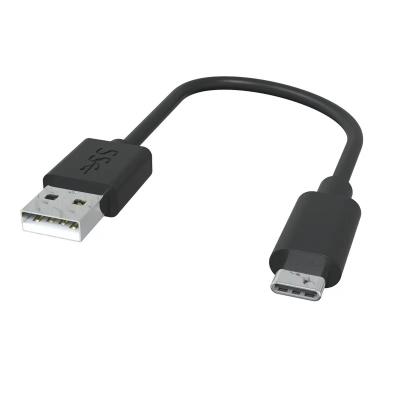 중국 고품질 공장 데이터 전송 USB C형 케이블 USB A 남성 PVC 사용자 정의 길이 USB C형 충전 케이블 판매용