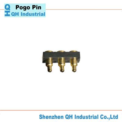 China 3Pin 2,54mm Pitch Pogo Pin Steckverbinder zu verkaufen