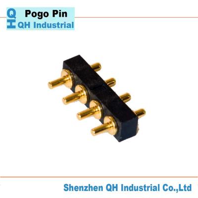 China 4Pin 2.54mm Pitch Pogo Pin Connector for sale