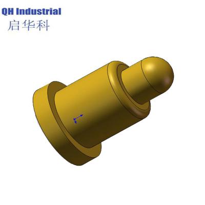 China Gewohnheits-Handy-Batterie SMTs 3.0mm schraubenartiger Stiftsockel kundengebundenes PWB-Doppel-Ende Pogopin zu verkaufen