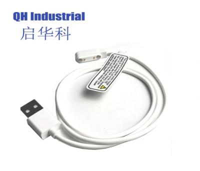 China 2Pin 7.60mmIso & Rohs Reached Ethernet Double End Spring Loaded Pin Magnetic Pogo Pin To Usb for sale