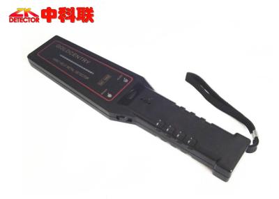 China Airport Hand Held Metal Detector , 295X24X68mm Metal Detector Hand Wand for sale