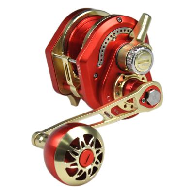 China LEFT HAND Saltwater Master Reel Casting Full Metal BB 13BB+2 Stainless Steel Casting Offshore Fishing Reels Saltwater for sale