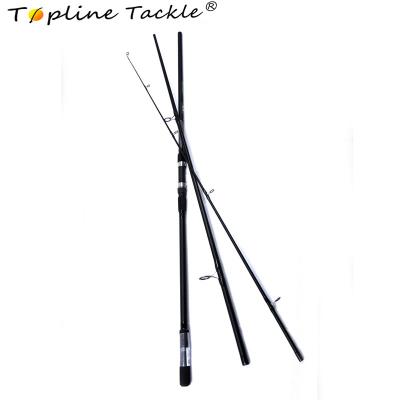 China Carbon ToplineTackle 3.6m 100% Fast Lures Rod Action Fishing Rod 3Sections Travel Rod Spinning Fishing Rods Carbon Fiber Casting for sale