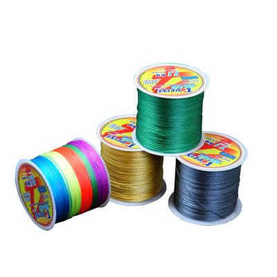 China Match 4 Strands 100m 300m Multifilament Strong Braided Fishing Line Durable Fishing Line for sale