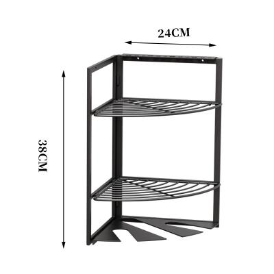 China Behind Doors/On Walls Power Tool Organizer Garage Tool Organizers and Storage 3 Layers Heavy Duty Metal Tool Shelf for sale