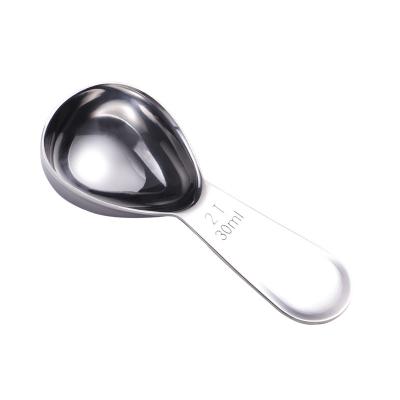 China Most Popular Viable Products 15ml 30ml 304 Stainless Steel Measuring Jugs Mirror Polish Scoop Kitchen Measuring Tools for sale