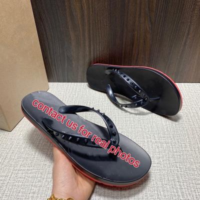 China Damping Summer Fashion Sandals For Men Slides Flip Flops Designer Shoes For Men CL Brand Master Designer Mens Designer for sale