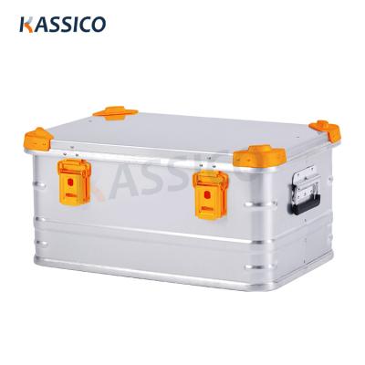 China Lightweight KASSICO customized light duty aluminum camping and traveling boxes for outdoor transportation for sale