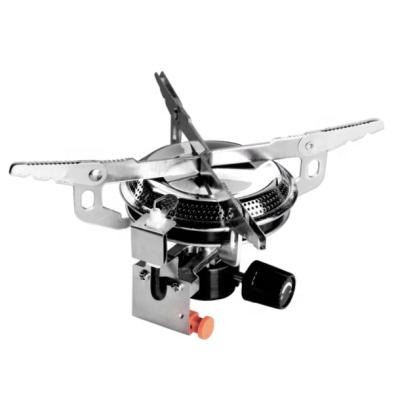 China Electronic Fire Ignition Outdoor Stove Fast Boiling High Power Fierce Camping Stove for sale