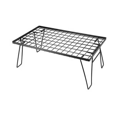 China Lightweight And Easy To Carry Mini Stainless Steel Folding BBQ Tools Folding Outdoor Picnic Table for sale