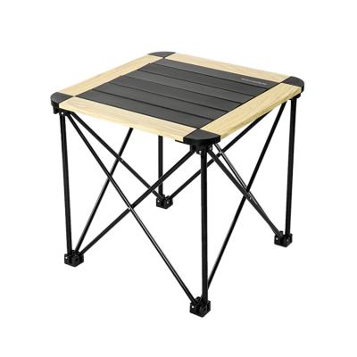 China Outdoor Camping Aluminum Folding Table Garden Patio Aluminum Picnic Table for sale