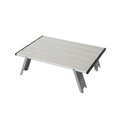 China 6063 Aluminum Alloy Mini Aluminum Alloy Picnic Camp Table Lightweight Roll Up Table For Cooking, Beach, Boat, for sale