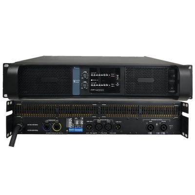 China High End fp14000 Lab Quality Amplifier 2 Channel Sub 14000 Watt FP14000 Audio Amplifiers for sale