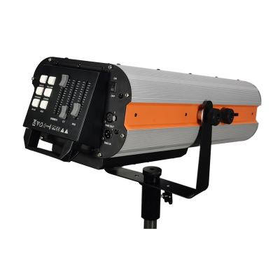 China Sports Stadiums Wedding Events DLSE Stage Light RGBYO White 5 Colors Follow Spot Light For Stage Performance for sale