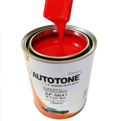 China Senior Car Paint AUTOTONE Autocryl 2K Solid Colors , Factory direct sale Automotive Refinish Paint 2K acrylic Solid Colo for sale