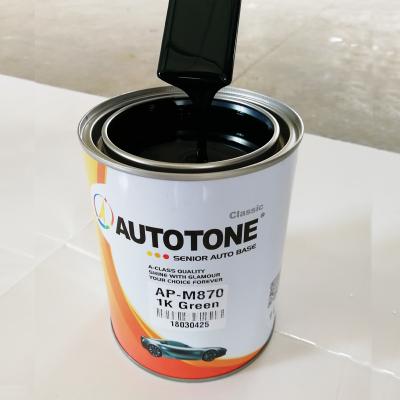 China Auto Refinish- 1K Metallic basecoat (Paint)  Famous AUTOTONE Car Paint/Automotive Refinish 1K Metallic Basecoat, Silver for sale