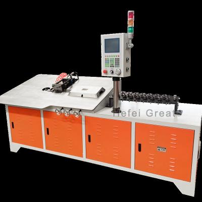 China Construction Projects 2-6mm Multi Function Automatic CNC Stainless Flat Metal Wire Forming 2d Wire Bending Machine for sale