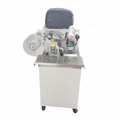 China Single Automatic Electric Wire Cable Label Sticker Labeler Operation Labeling Machine for sale