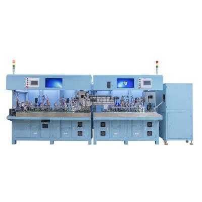 China Power Plugs Assembly Machine Fully Automatic 3 Pin Plug Insert Crimping Machine Suit All Kinds Of Insertion for sale