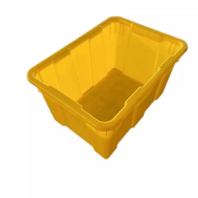 China 680*500*375mm Medical Industry Single Faced Virgin HDPE Material Injection Molding Cheap Plastic Box for sale