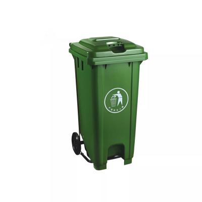 China Viable Wholesale Cheap Price 240L Virgin HDPE Material Outdoor Plastic Trash Bin for sale