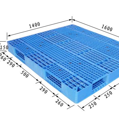 China China Lower Price Plastic Pallet 1600*1400*150mm Manufacturer Nine Feet Warehouse Storage System Warehouse Storage for sale