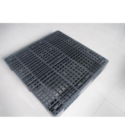 China Single Faced Cheap Black Recycled Plastic Pallet for sale