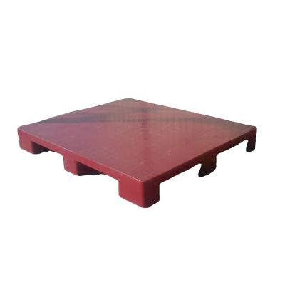 China China Bottom Price Plastic Pallet 1200*1000*140mm Manufacturer Single Faced Warehouse Storage Nine Feet for sale