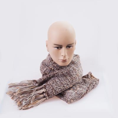 China Autumn And Winter Fashion Comfortable And Soft High Quality Warm Tassel Knitted Scarf for sale