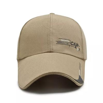 China JOINT Custom 6 Panel Curved Brim Structured Baseball Ball Cap Hat Manufacturer Custom 6 Panel With Logo for sale