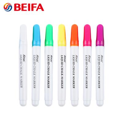 China Children Paint Marker Beifa Brand BV100201 Factory Manufacture Good Quality Color Liquid Chalk Art Marker Pen for sale