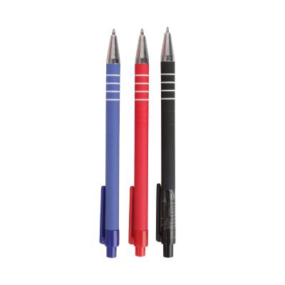 China Plastic Point Pen Wholesale Ballpoint Pen, Medium Point, Office School Ballpoint Pens Amazon Basics 1.0mm for sale