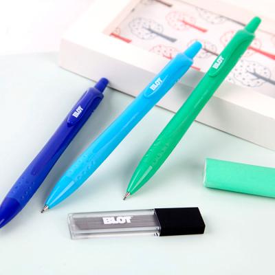 China Writing BEIFA Brand Plastic Barrel Automatic Pencil Mechanical Pencil Bi-injection Color for sale