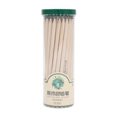 China Eco-Friendly Promotional Pencil Hexagon Wood-cased, Soft Graphite HB Pencil Unsharpened #2 HB 50-Pack for sale