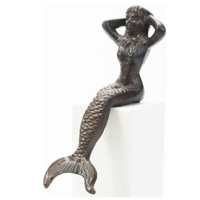 China Mermaid Statue Polyresin Resin Mermaid Figure Garden Decor Resin Mermaid Figure Keepsake Gift Mermaid World Mermaid Figure for sale