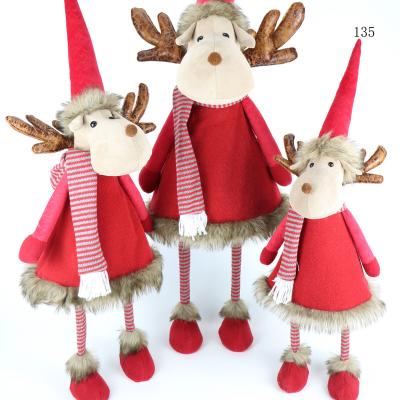 China Christmas Indoor Home Decoration Handmade Plush Gnome Doll for sale