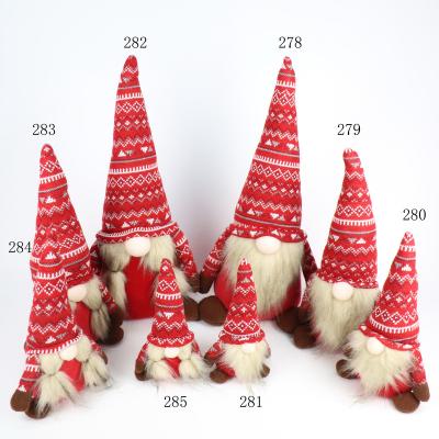 China High Quality Home Decor Festival Cloth Christmas Decoration Stuffed Handmade Dolls Fall Indoor Gnomes for sale