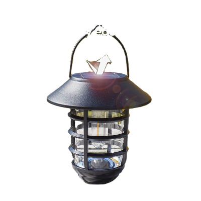 China Outdoor Hanging Solar Garden Wall Light Lantern Light Waterproof Solar Wall Sconce Light for sale