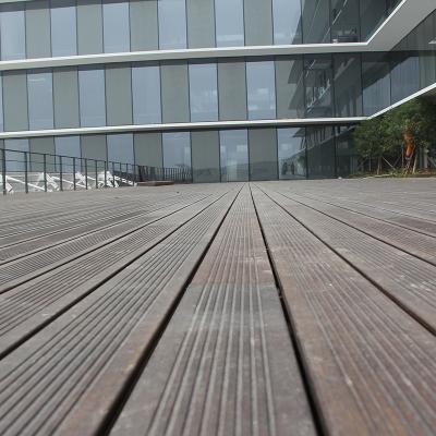 China Cheap Anti-water Protex anti scratch outdoor balcony boards outdoor decking click bamboo flooring for sale