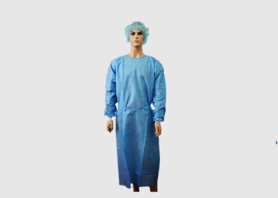 China Breathable sterile chirurgische Kleider, blaues Operations-Theater-Kleid Wegwerf zu verkaufen