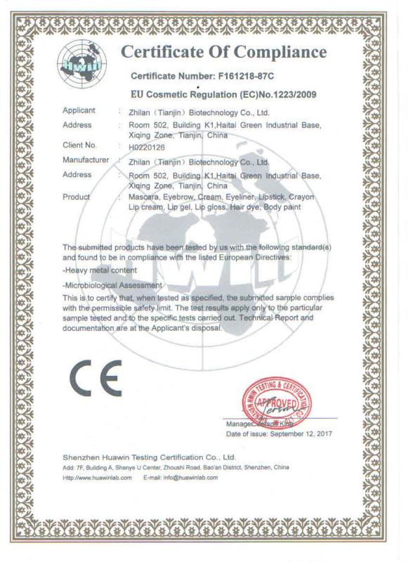 CE - Zhilan (Tianjin) Biotechnology Co., Ltd.