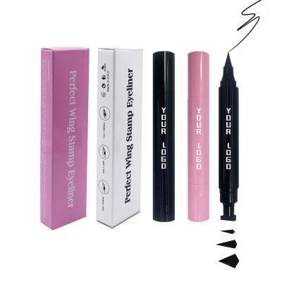 China Waterproof 2022 New Arrival Waterproof Matte Eyeliner Stamp With Free Packaging Box OEM Private Label Eyeliner for sale