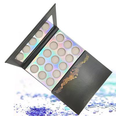 China Fashion Eyeshadow Palette OEM Cosmetics Waterproof Cheap Makeup Tinted Luxury Eyeshadow Box Empty Blush Portable Eyeshadow Palette for sale