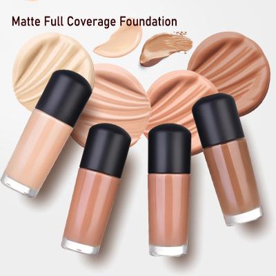 China Wholesale Full Coverage Moisturizer Long Lasting Waterproof Suitable For All Skins Cosmetics Liquid Vegan Foundation Organic Makeup Cream for sale