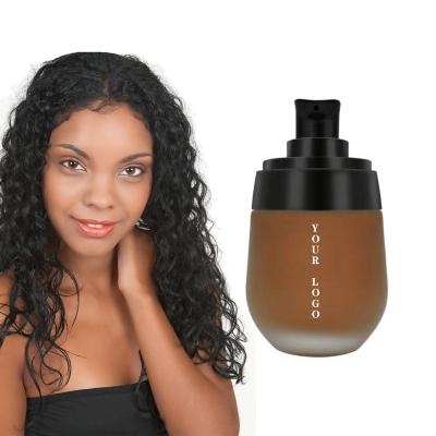 China 2022 Liquid 2022 Full Coverage 40 Color Base Makeup Waterproof Vegan Private Label Cream Foundation Waterproof for sale