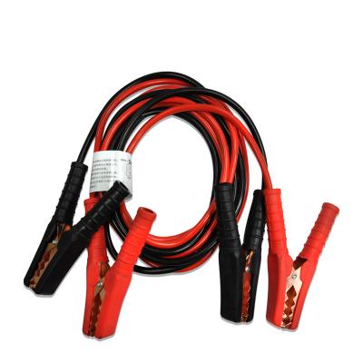 China 3-4M Car Emergency Power Start Bound Cable With Clip Heavy Duty Auto Battery Booster Jumper Cable Copper Wire Line for sale