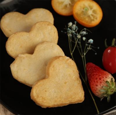 China Fish Sugar Free Tofu Cheese Cheese Heart Shape Supplier OEM Frozen Foods for sale