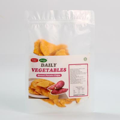 China Natural High Quality Dried Sweet Potato Fruit And Vegetable Snacks Dried Vegetable Snack Chips for sale