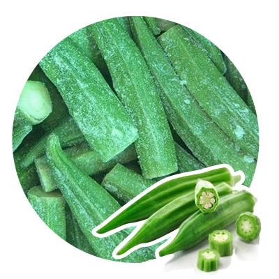 China FROZEN top selling ifq vegetable frozen okra hot product okra frozen okra for sale for sale